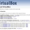 【Linux】検証環境の用意 Virtual Boxのインストール方法